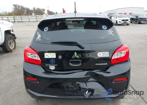 2019 Mitsubishi Mirage Es z USA, uszkodzony, nr VIN ML32A3HJXKH000986